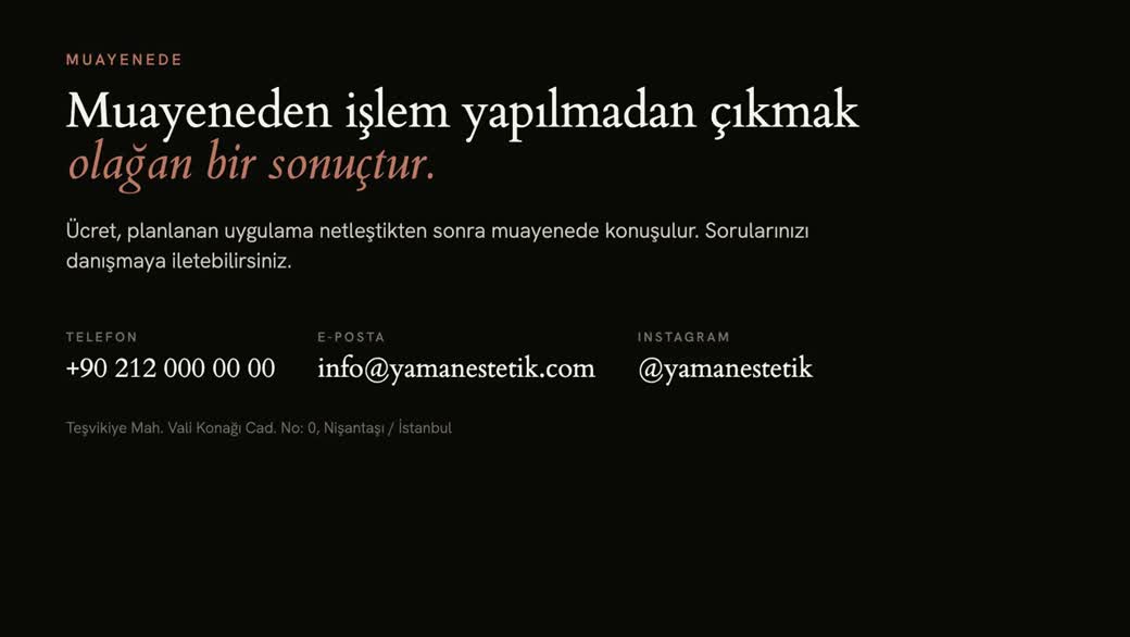 Demo videodan iletişim karesi